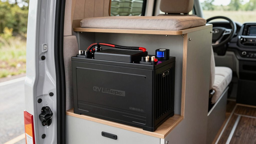 choosing camper van battery