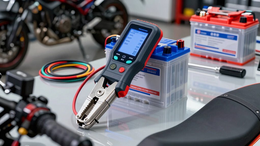 motorcycle battery testing tips