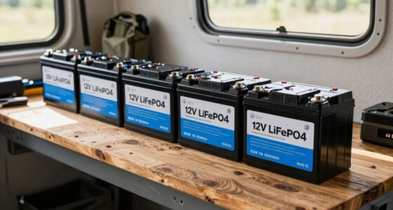 top camper van batteries
