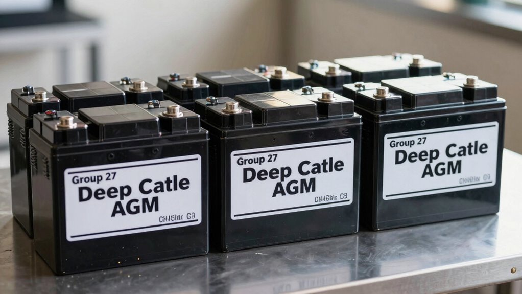 top group 27 agm batteries