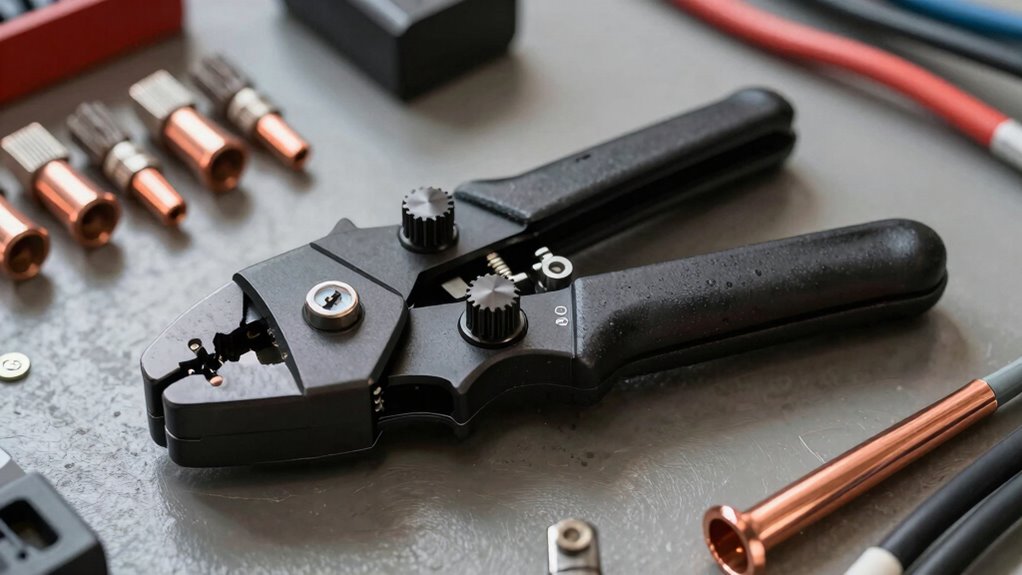 top hydraulic lug crimpers