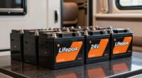 top rv 24v lifepo4 batteries