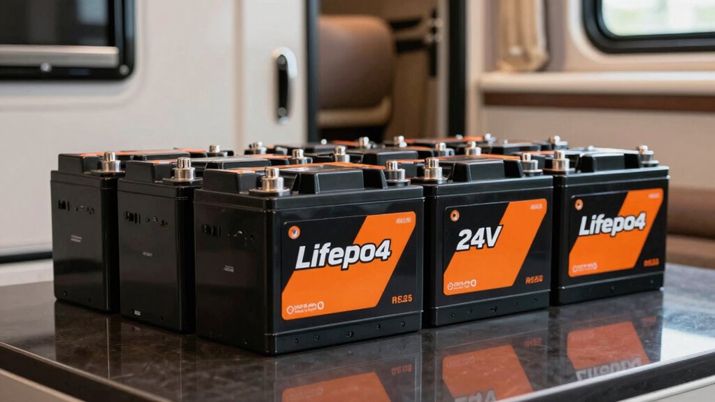 top rv 24v lifepo4 batteries