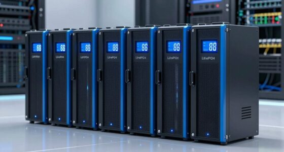 top server rack batteries