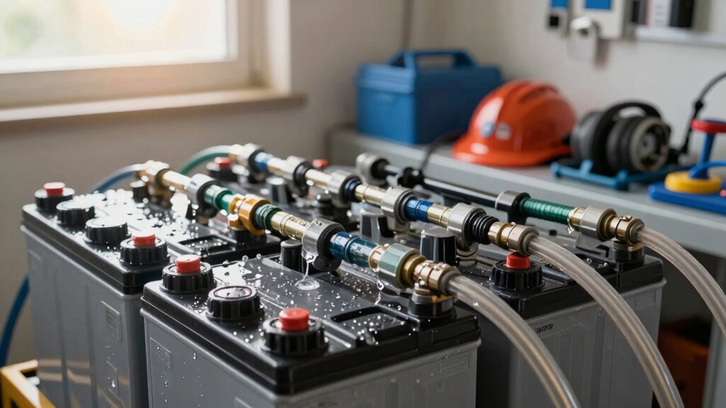 automated battery watering systems