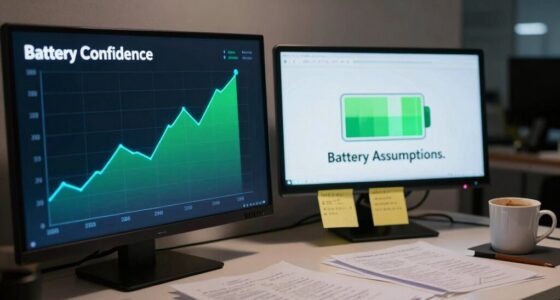 battery assumptions versus confidence