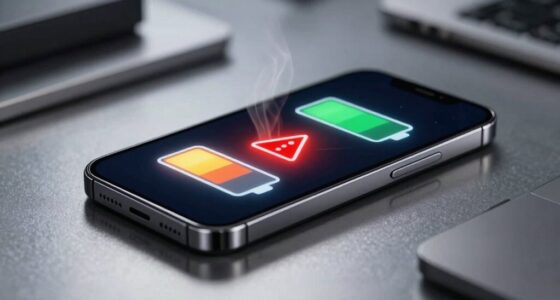 battery heat causes rapid buildup