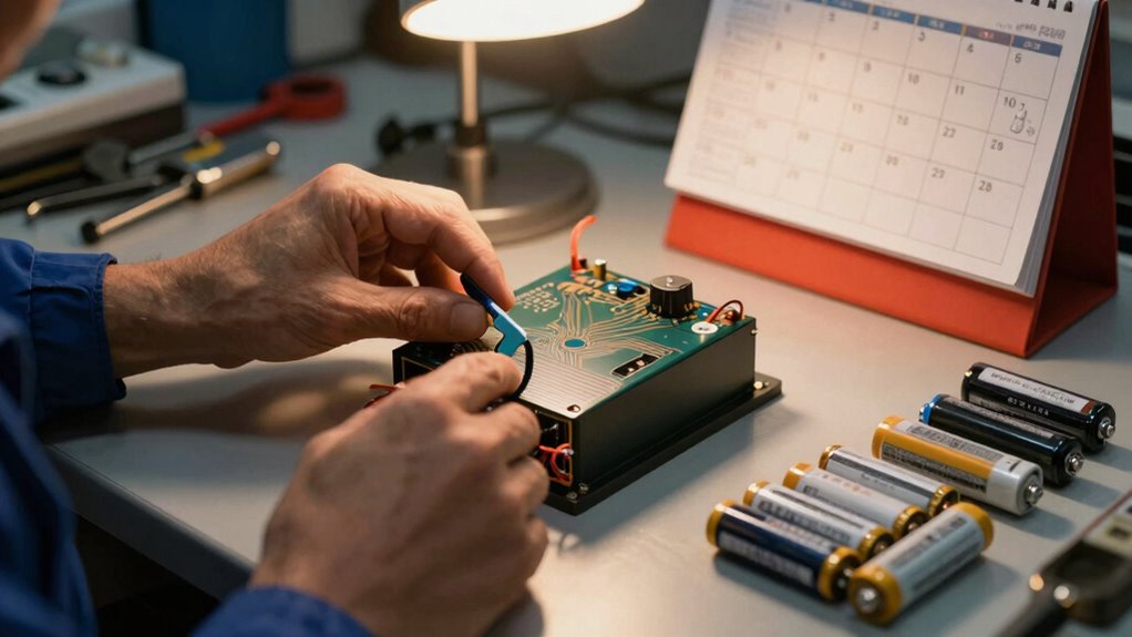 battery maintenance frequency guidelines