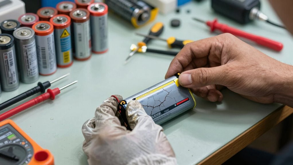 battery safety and proper handling