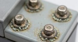 battery terminal corrosion buildup