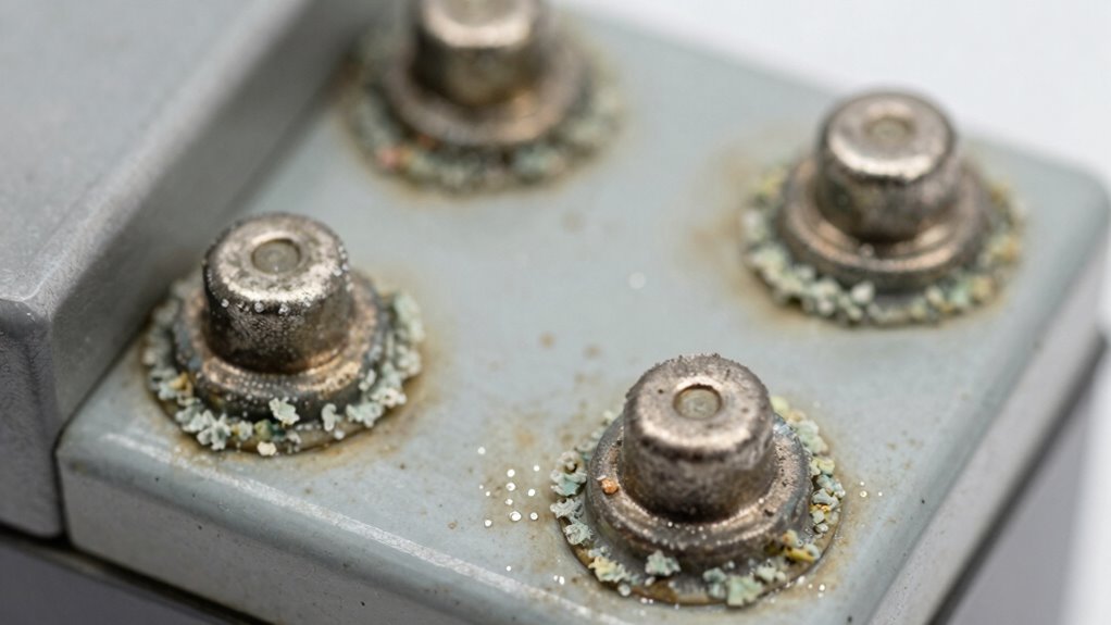 battery terminal corrosion buildup