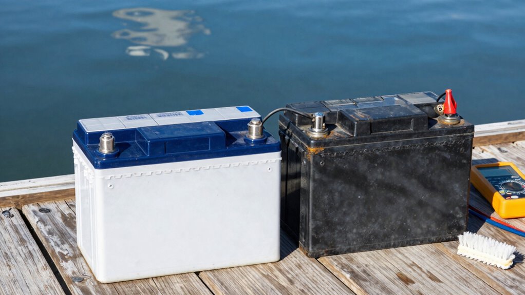 boat rv battery maintenance overlap
