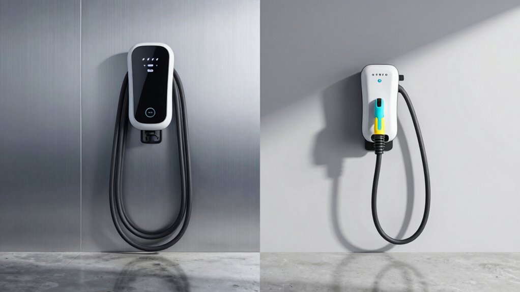 charging systems hardwired vs plug in