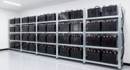 clutter free power storage