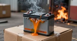 dangerous battery shipping mishandling