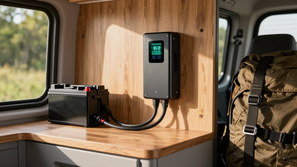 efficient van battery management