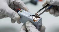 handle cracked battery safely