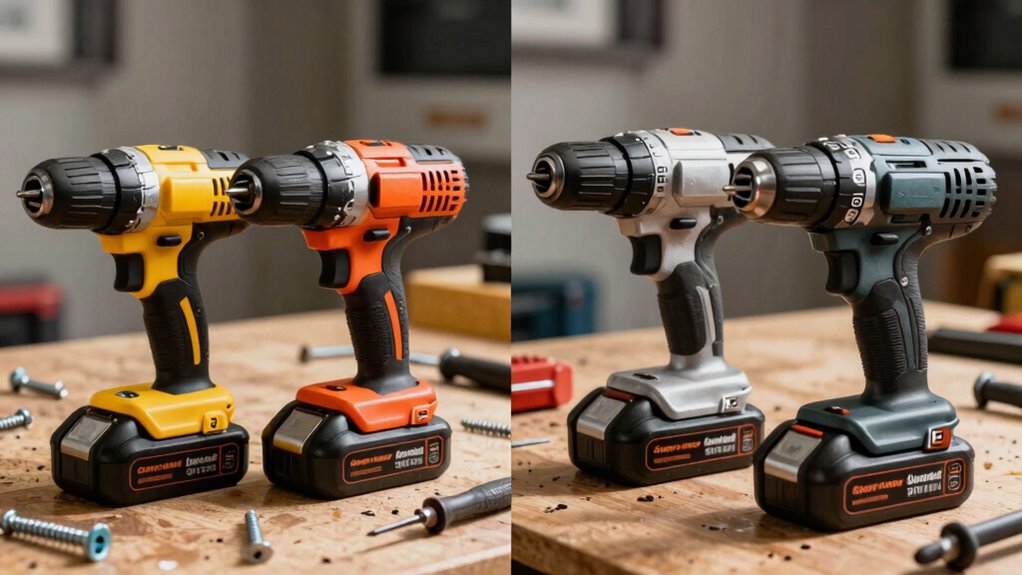 hobby vs professional battery tools