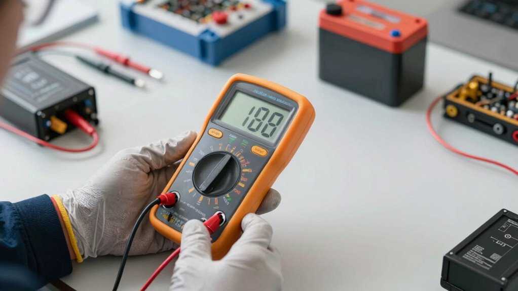 initial battery diagnostic assessment
