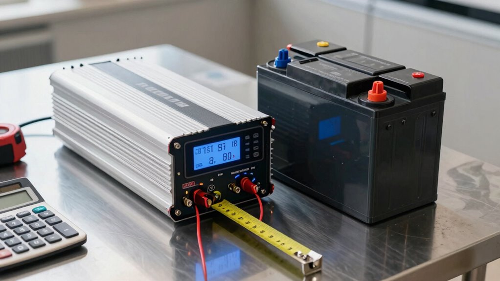 inverter battery capacity matching