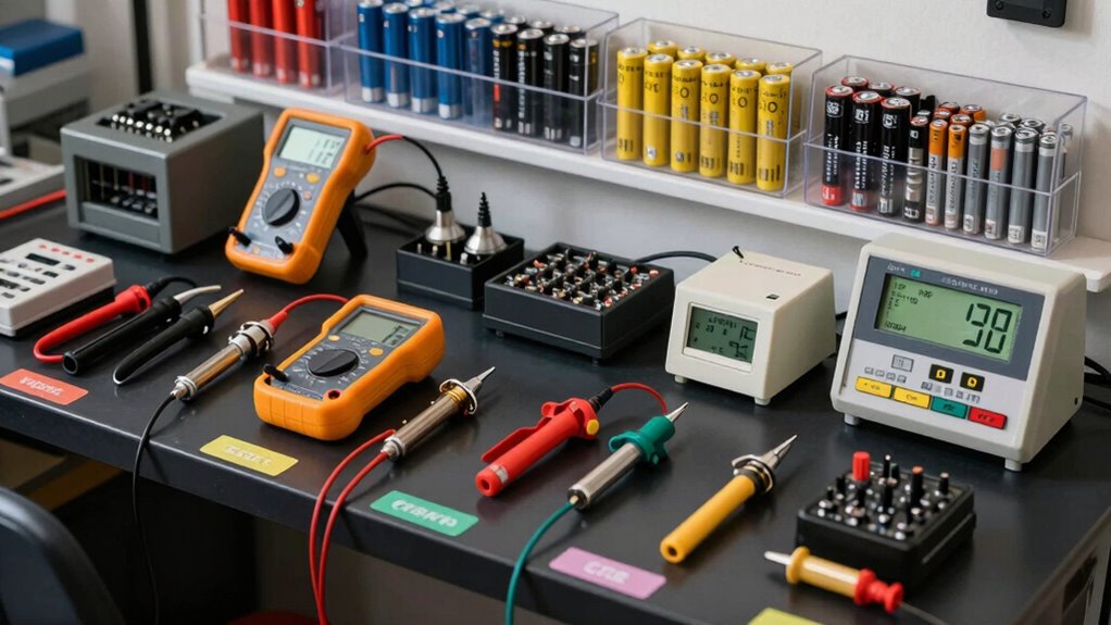 optimize battery testing setup