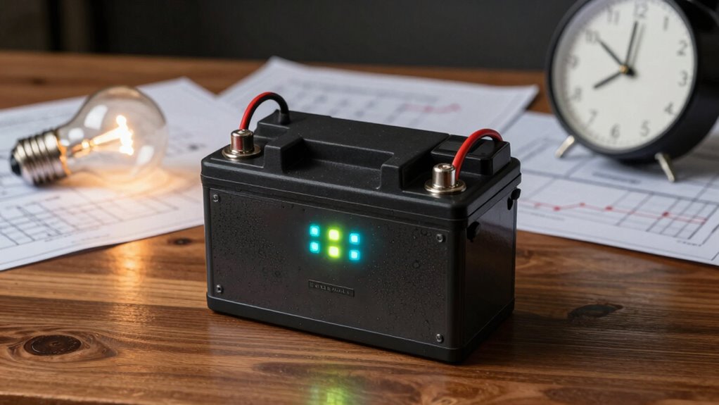 optimize emergency battery usage