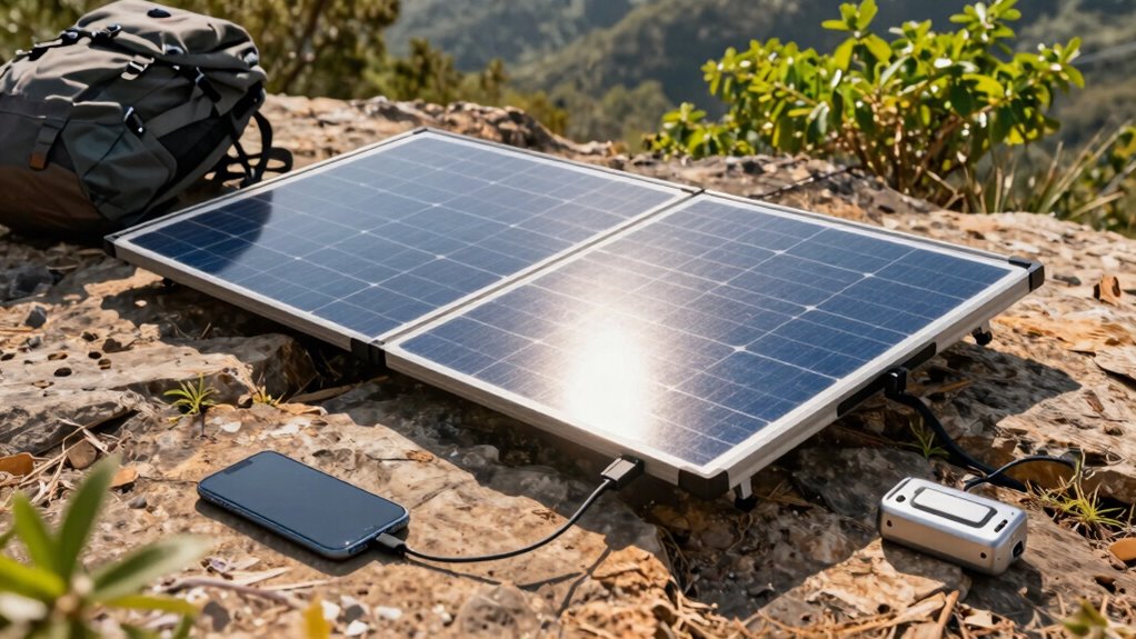 portable durable solar charging