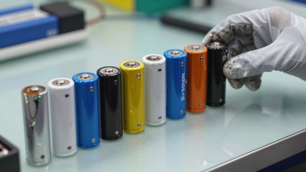 proper battery sorting standards