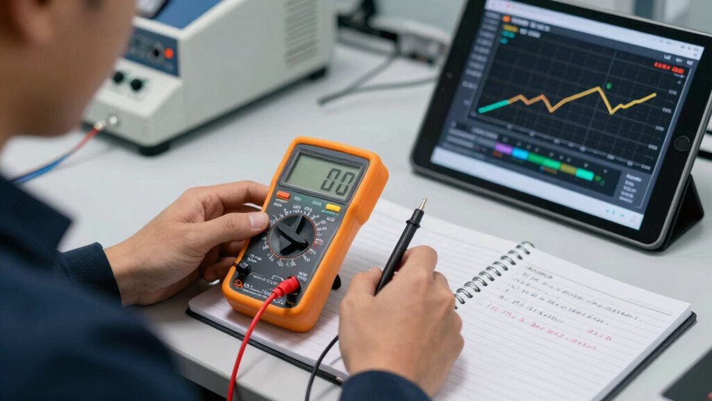 proper battery test documentation