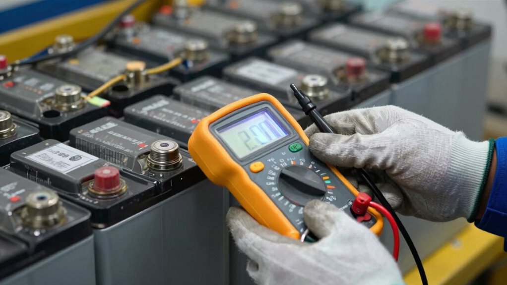 regular battery inspection and maintenance