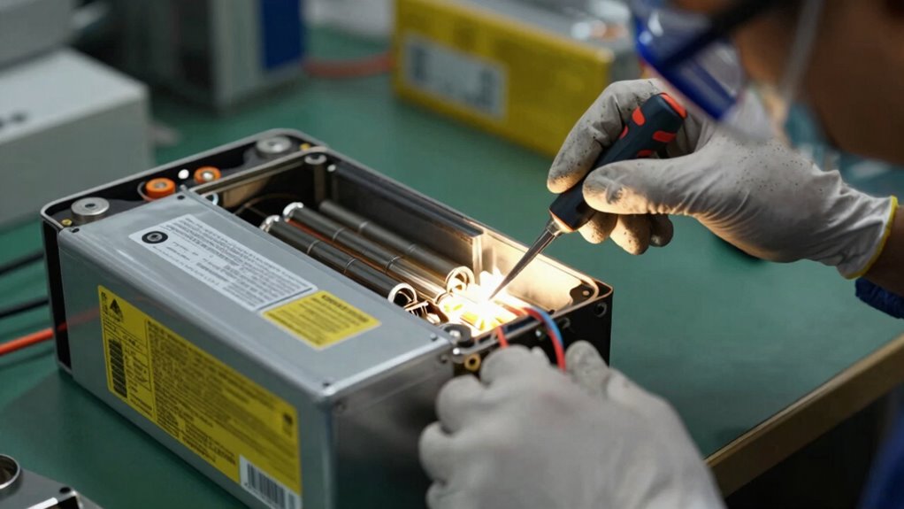 safe battery disassembly practices