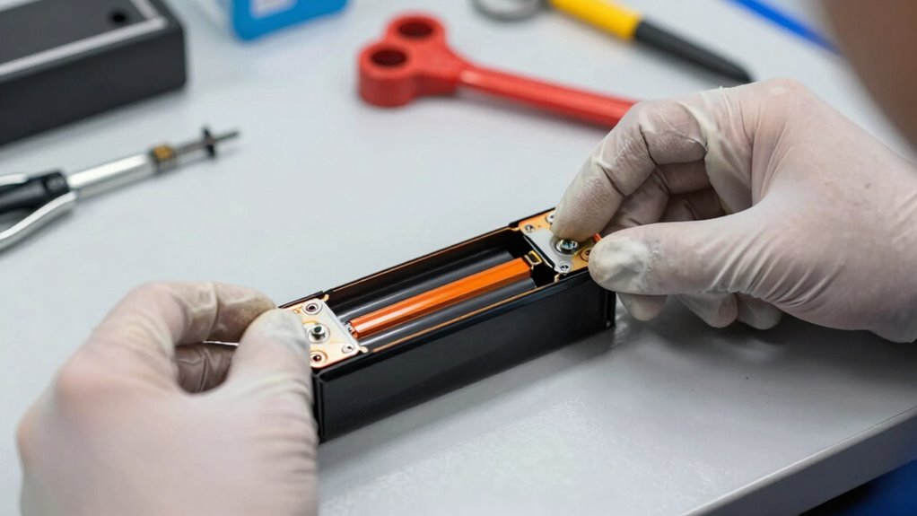 safe battery disassembly process
