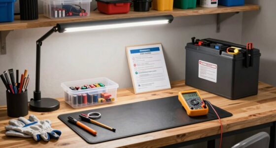 safe diy battery workbench