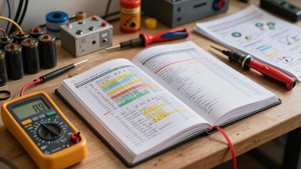 tracking battery repair progress