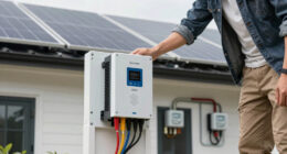 Growatt System 17kwh per day