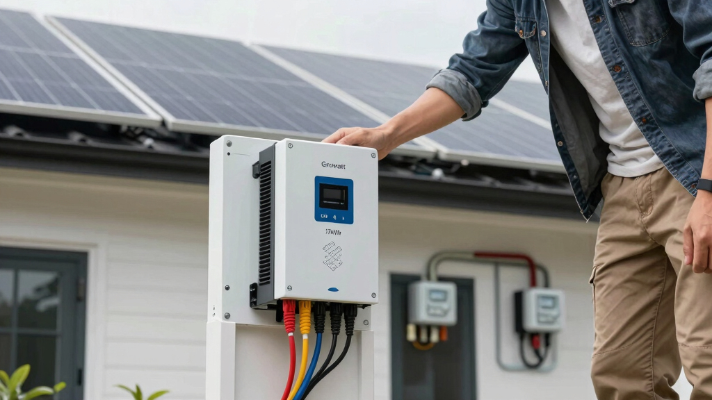 Growatt System 17kwh per day