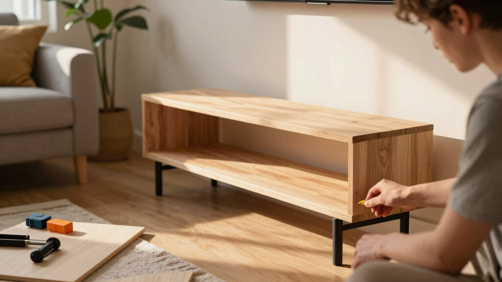 The "Creative" IKEA Hack for a Minimalist Console in Any Corner