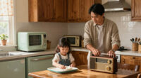 A Father-Daughter Duo Turned Her 90s Kitchen into a Vintage-Inspired Dream