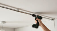 I Put A Curtain Rod On My Kitchen Ceiling, And Now I’m Doing It In Every Room