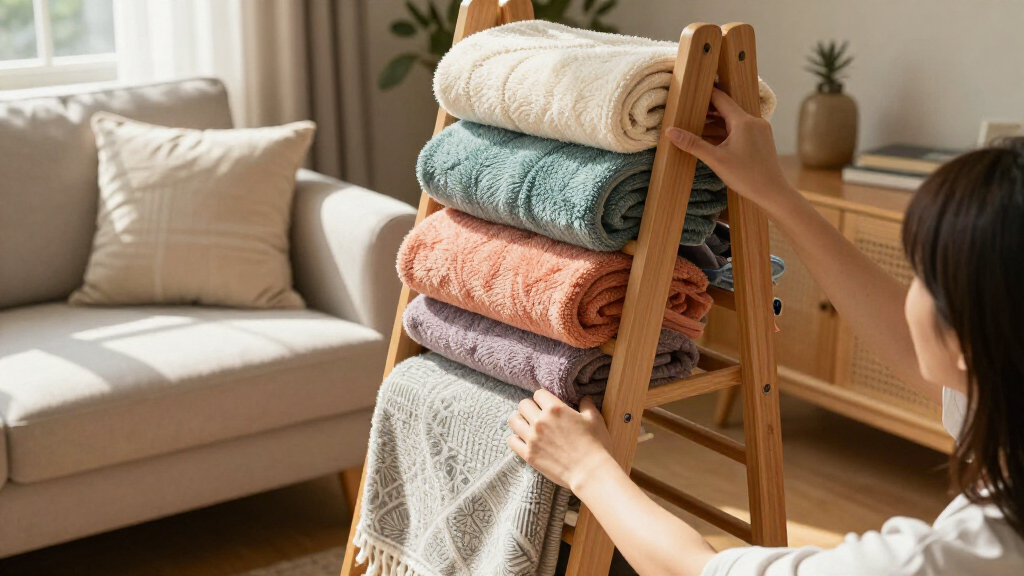 Aldi's Best-Selling Blanket Storage Ladder Is Finally Back
