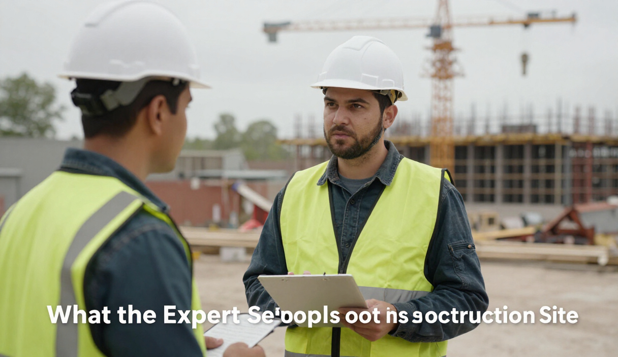 What the Expert Saw Without Setting Foot on the Construction Site