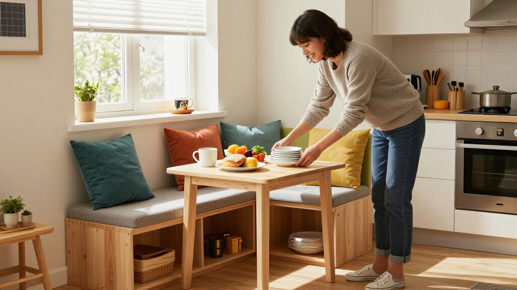 How The IKEA Store Created A DIY Breakfast Nook For Just $150