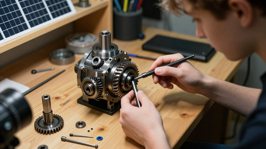 Show HN: I'm A 15 Year Old Wannabe Engineer, This Is A Cycloidal Gearbox I Built