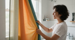 A $10,000 Plumbing Problem Led Me To A $328 Shower Curtain I Love