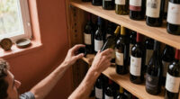 A Closet Lacked Purpose — Until It Became A French-Inspired Wine Room