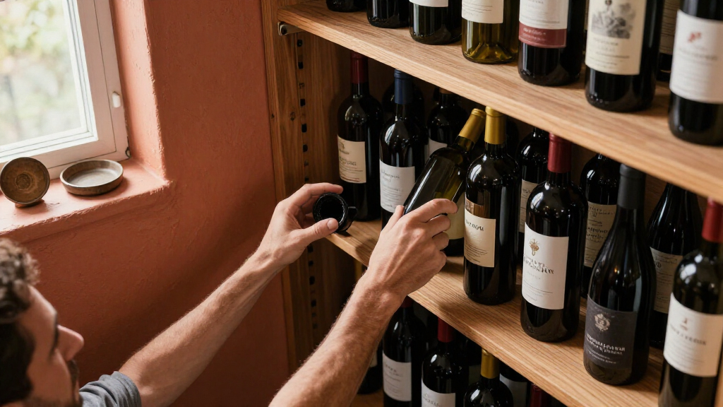 A Closet Lacked Purpose — Until It Became A French-Inspired Wine Room