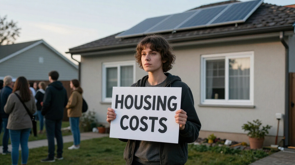 Housing And The Cost Of Living Highlighted During Protest - RTE.ie
