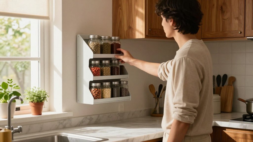 I’ll Never Use An Ordinary Spice Rack Again After Seeing This One