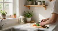 This All-White Kitchen Nook Became Cozy Without A Major Renovation