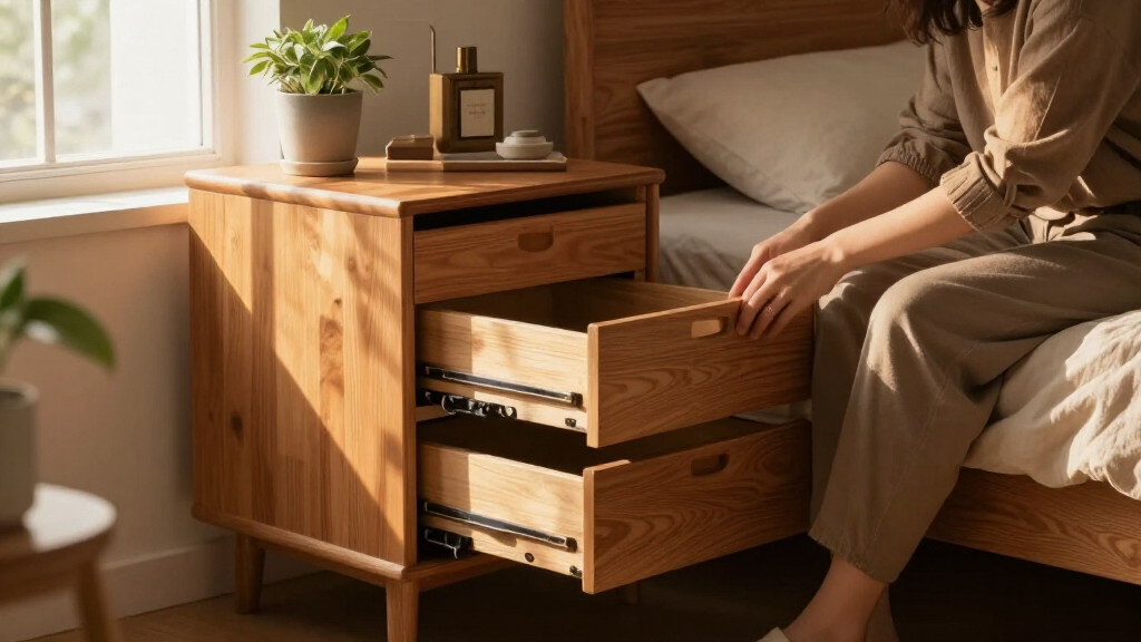 This Gorgeous Nightstand Gives Me Almost As Much Storage As A Small Dresser